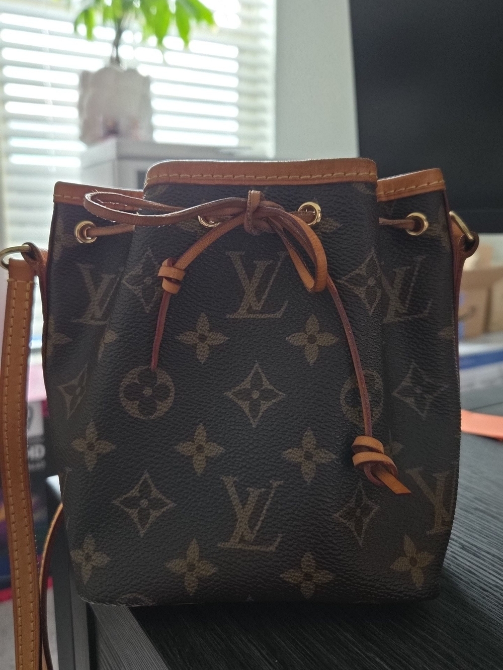 Louis Vuitton Drawstring Crossbody MINI Bucket Bag